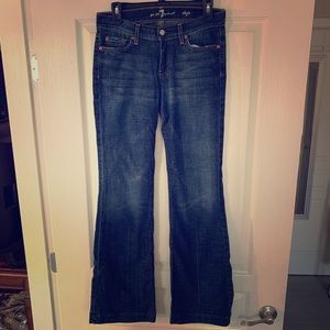 Hardly worn 7 For All Mankind jeans!